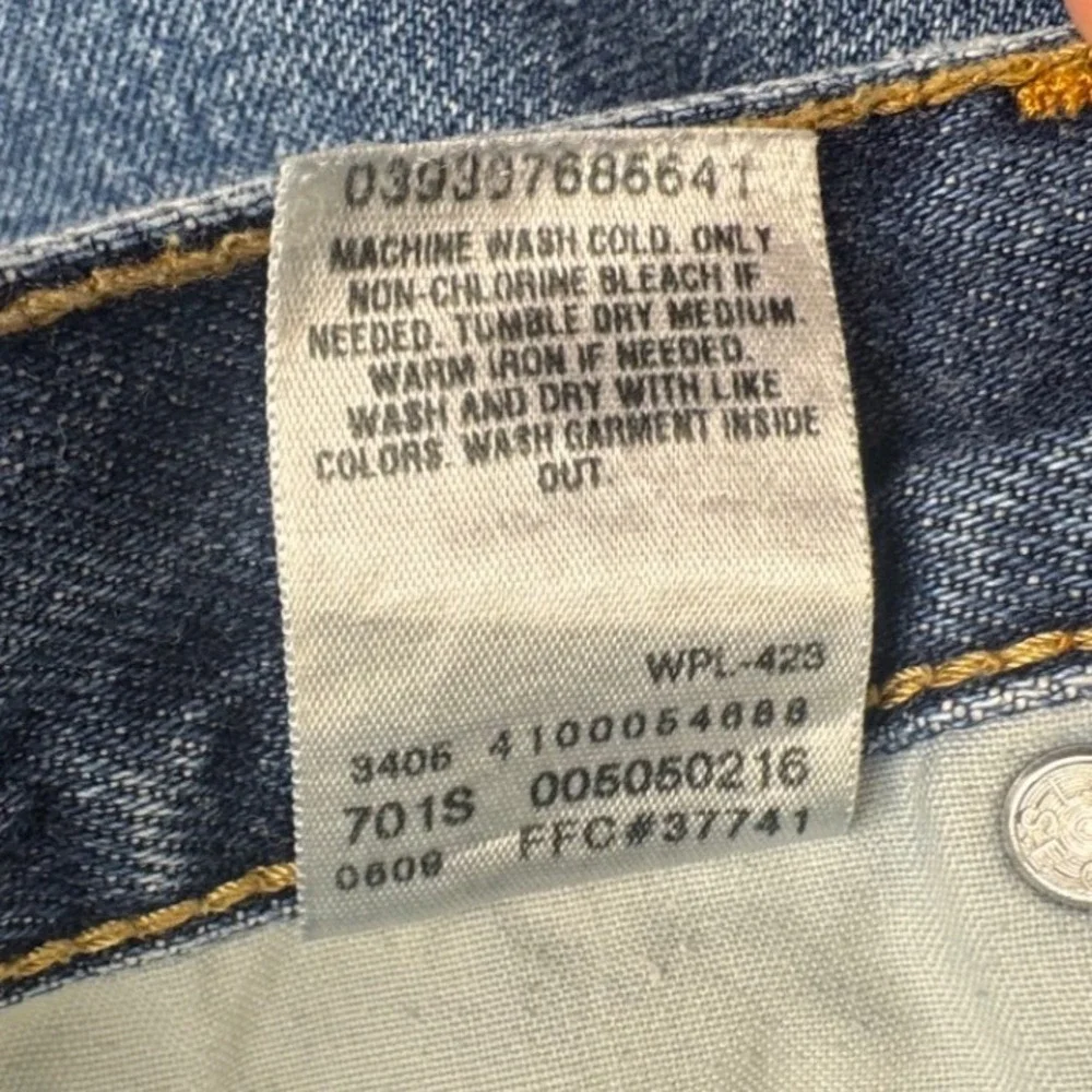 VTG Y2K Levi's 505 Regular Fit‎ Jeans Men's 36x32 Blue Medium Wash Straight Leg